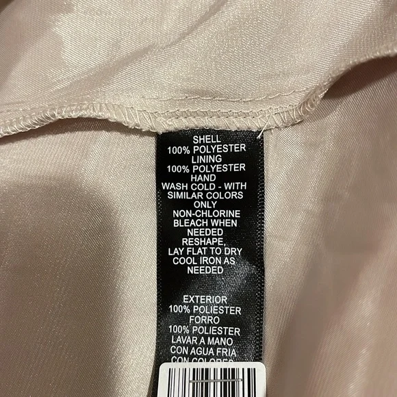 NWOT JESSICA HOWARD CHAMPAGNE FORMAL DRESS,  SIZE 8 - Picture 9 of 9